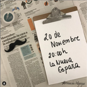 Movember desde la Farmacia Migoya